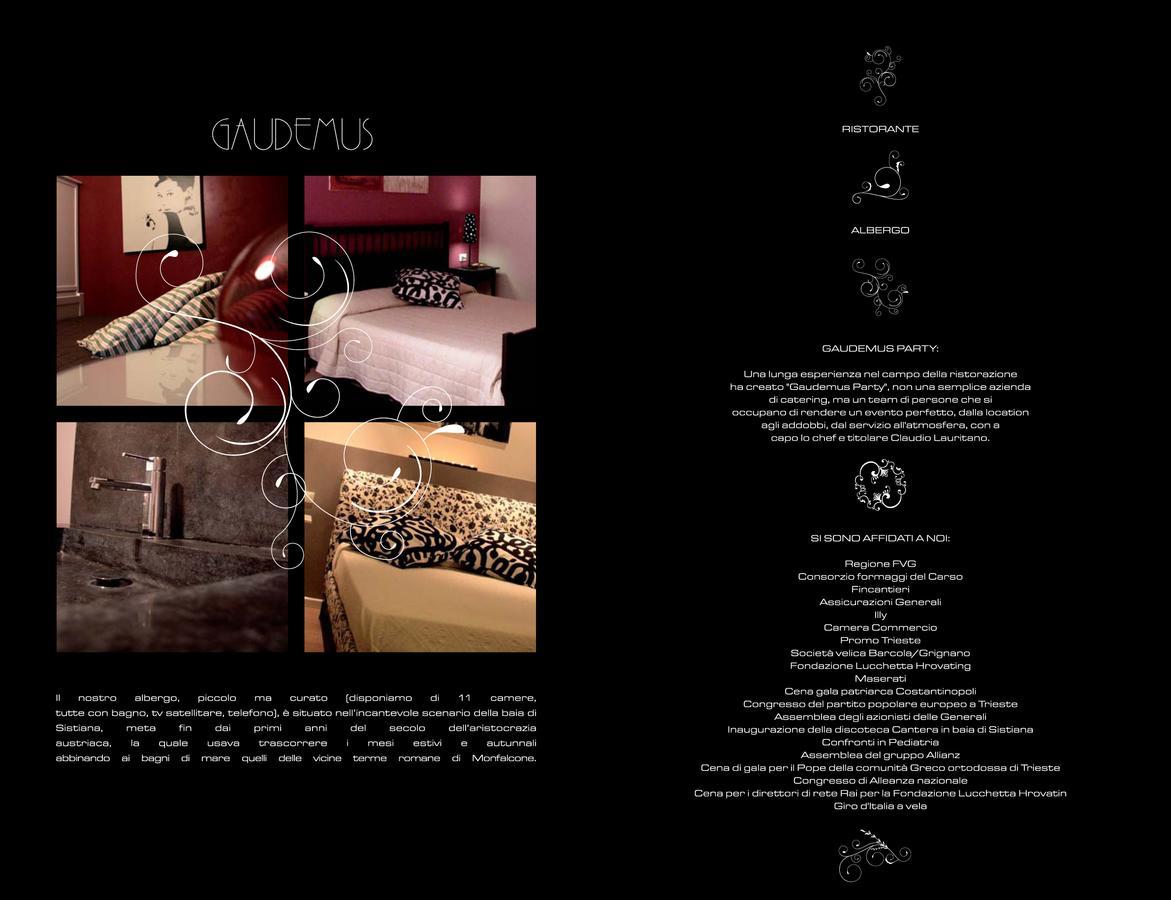 Locanda Gaudemus Boutique Hotel (Adults Only) Sistiana Buitenkant foto